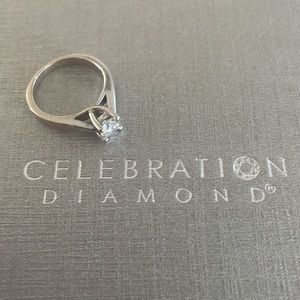 Celebration Diamond Solitaire Engagement Ring